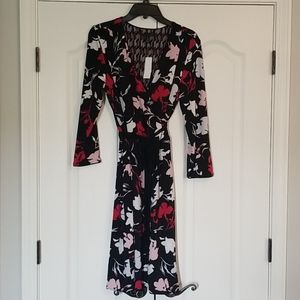 NWOT Reversible Faux Wrap Dress